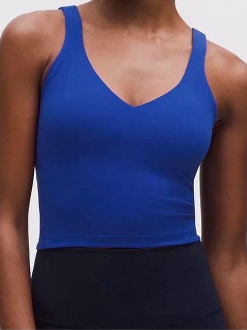 Gilly Hicks Hollister Active Recharge Strappy Plunge Tank Sports Bra
